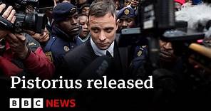 Oscar Pistorius released on parole 11 years after killing Reeva Steenkamp | BBC News