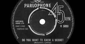 1963 Billy J. Kramer & The Dakotas - Do You Want To Know A Secret (#1 UK hit*)