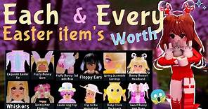 😱What are Royale high Easter items' REAL worth and value?
