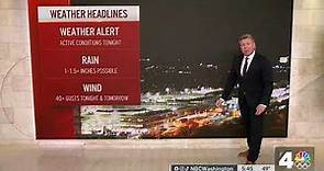 Evening weather, Jan. 12 | NBC4 Washington