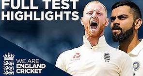 Stokes Heroics And Kohli Century! | England v India HIGHLIGHTS - Edgbaston 2018 | Full Test Recap