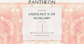 Ladislaus II of Hungary Biography - 12th-century King of Hungary and Croatia