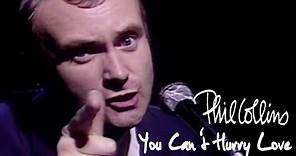 Phil Collins - You Can't Hurry Love (Official Music Video)