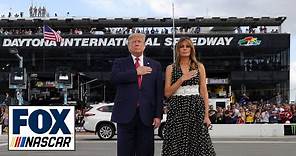 President Donald Trump attends 2020 Daytona 500 as Grand Marshal | FULL VIDEO | NASCAR ON FOX