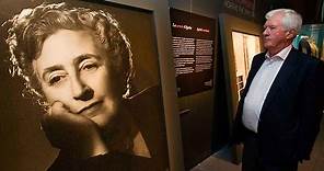 Agatha Christie's grandson Mathew Prichard at Montreal museum exhibit