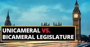 Comparing Unicameral and Bicameral Legislature