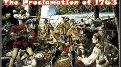 History Brief: The Proclamation of 1763