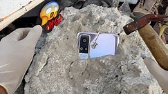 Restoring Destroyed Phone Stuck in concrete | Restore Vivo Y51 Cracked