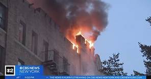 5 hurt, including 1 firefighter, in Bronx apartment building fire