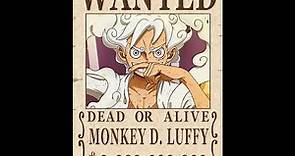 Free Wanted One Piece Poster New