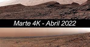 Marte 4K - Abril 2022 - Curiosity