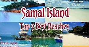 #davaotouristdestination #samalisland 🏖🏝TOP 5🌹Best Beaches In Garden City Of Samal🌹🏖🏝
