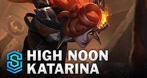 High Noon Katarina Skin Spotlight - League of Legends