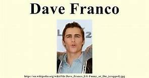 Dave Franco
