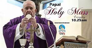 🔵 Live | Holy Mass( English ) Daily Mass by Pope Francis - Vatican
