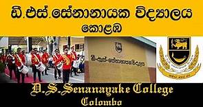 D.S.Senanayake College Colombo ඩී.එස්.සේනානායක විද්‍යාලය කොළඹ