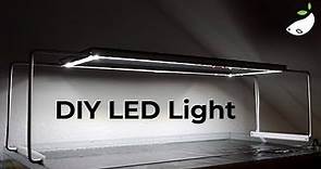 DIY LED Aquarium Lighting - HOW TO