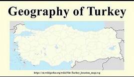 Geography of Turkey