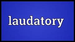 Laudatory Meaning