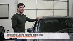 Tutorial: Removing scratches on your car's windshield