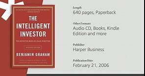 The Intelligent Investor Rev Ed.: The Definitive Book on Value Investing: Benjamin Graham, Jason Zweig, Warren E. Buffett: Amazon.com: Books
