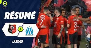 STADE RENNAIS FC - OLYMPIQUE DE MARSEILLE (2 - 0) - Résumé - (SRFC - OM) / 2023-2024