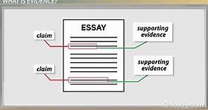 Finding Evidence in a Reading Passage: Strategies & Examples