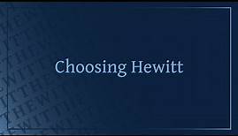 Choosing Hewitt