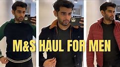 *Huge* Marks & Spencer Winter Haul | Shopping Haul for Men | M&S Winter Collection 2022 | Pranav