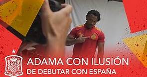 Adama Traoré espera con ilusión su debut con España