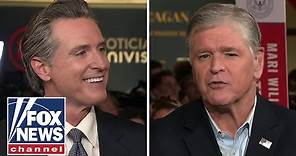 Hannity grills Newsom on California's high gas prices