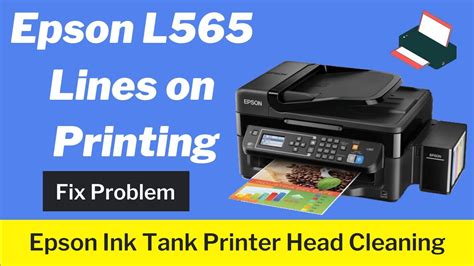 printer epson l220 horizontal line