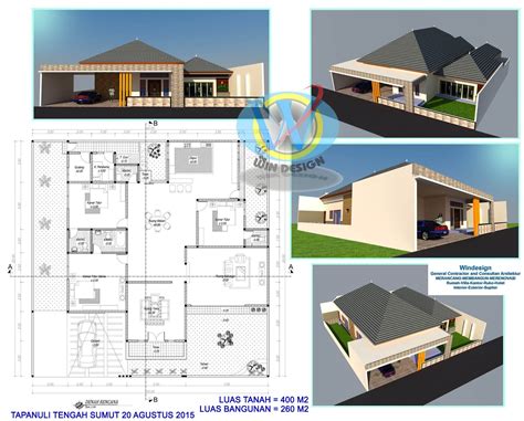 Desain Taman Rumah 1 Hektar