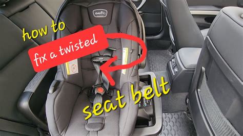 twisted seat belt