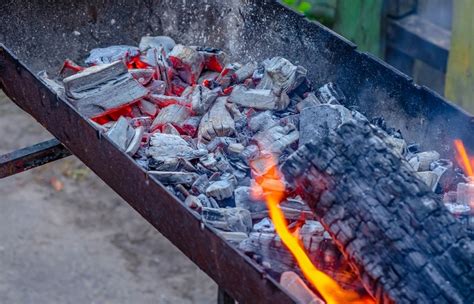 Allow charcoal to burn properly