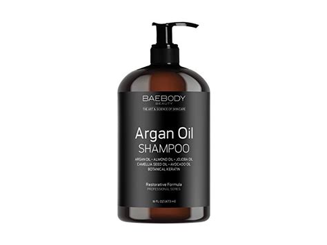 Baebody Moroccan Argan Oil Shampoo with Charcoal