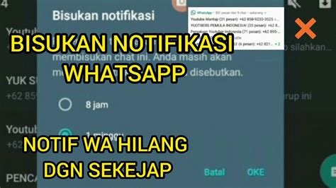 Bisukan WhatsApp