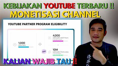 Kebijakan Monetisasi YouTube