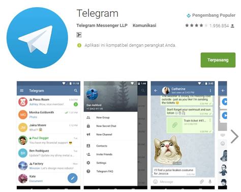 Menggunakan Fitur Pencarian dan Chatting di Telegram