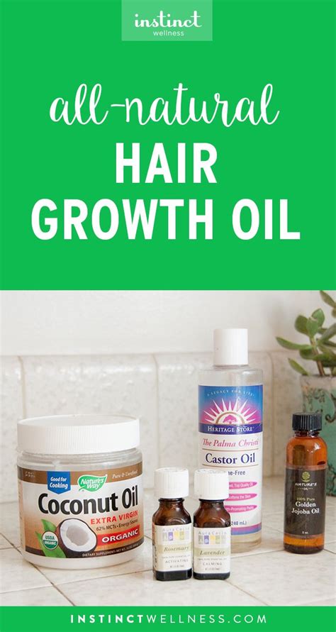 Castor oil and coconut oil for hair