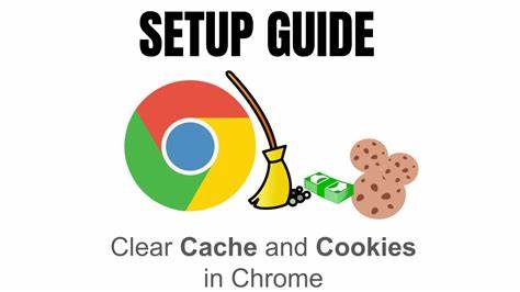 clear cache and cookies