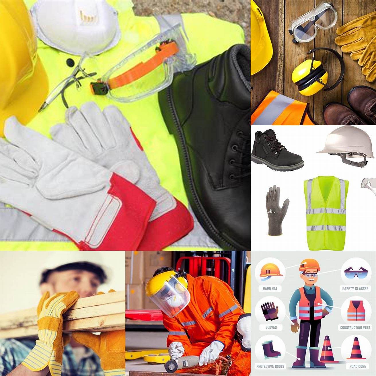 - Use protective gear such as gloves and safety glasses when working with power tools