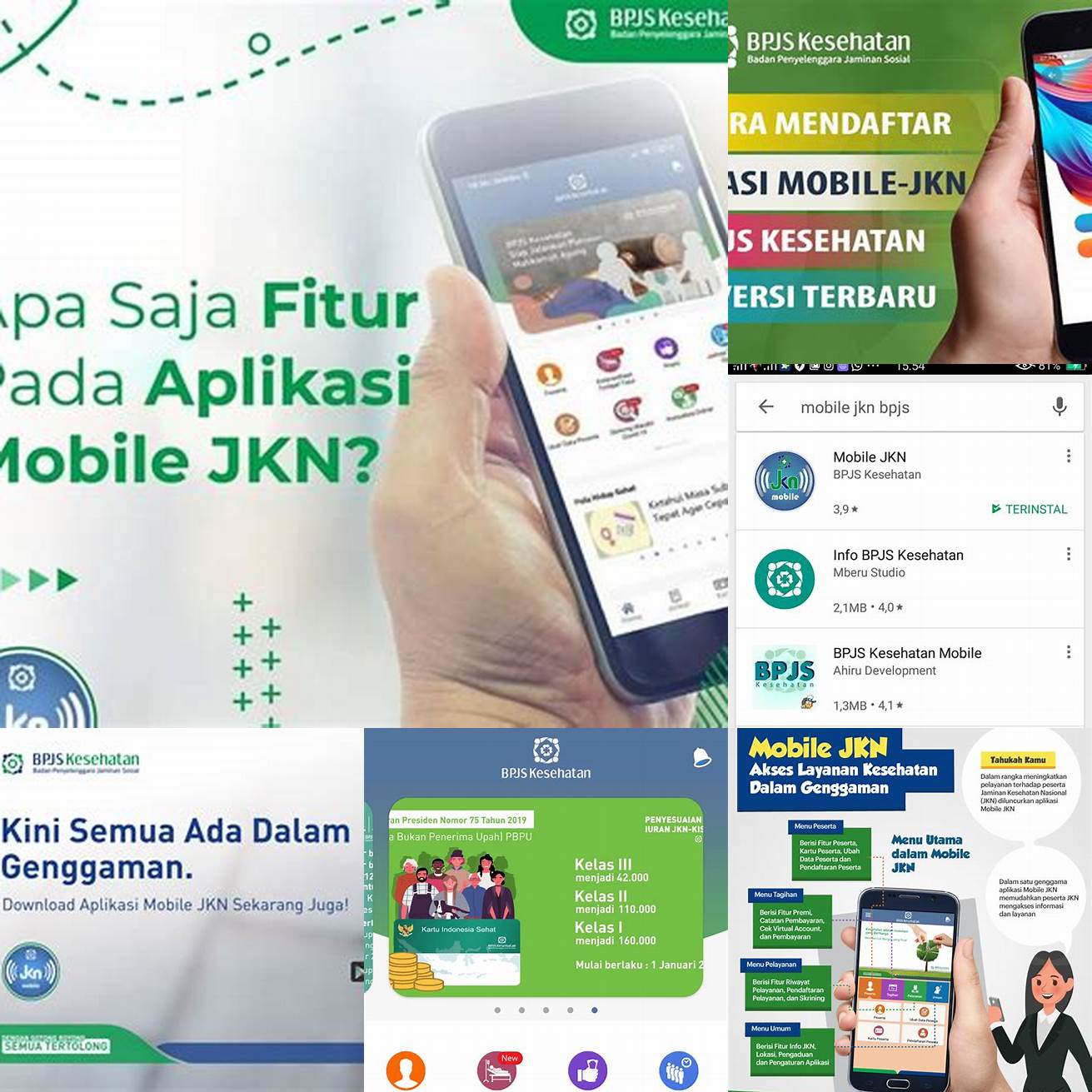 1 Buka aplikasi Mobile JKN di smartphone Anda