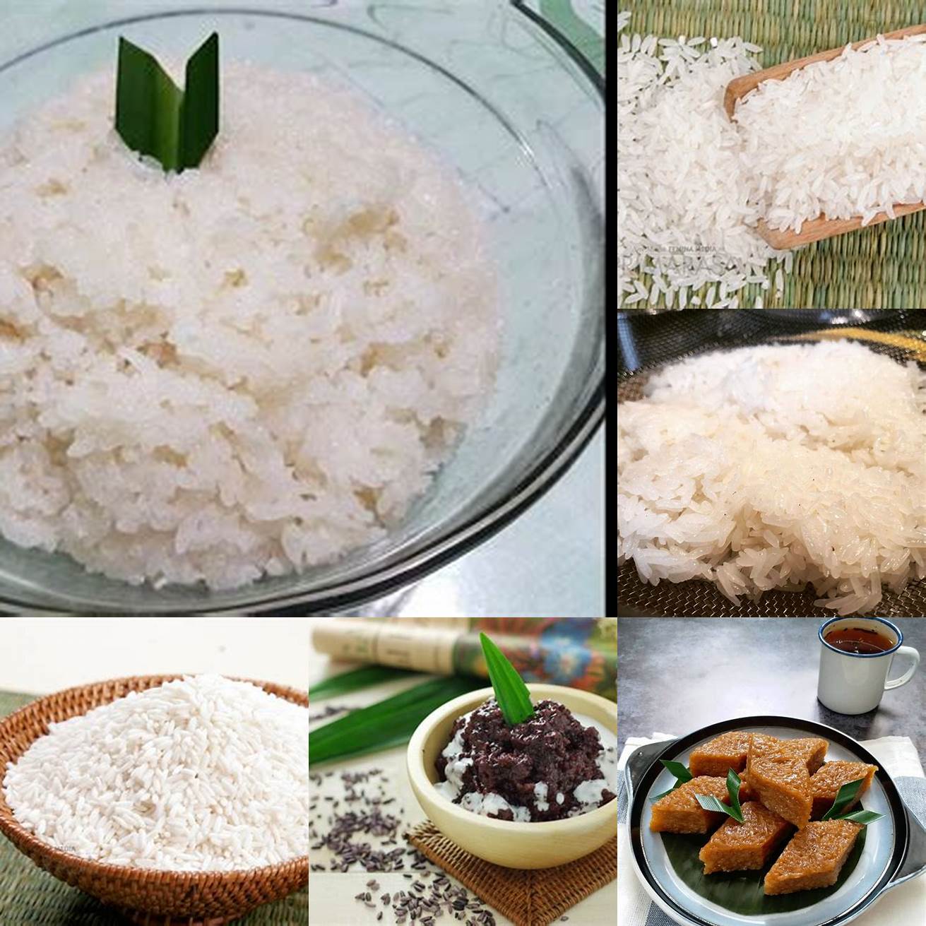 1 Campur beras ketan yang telah dicuci dan ditiriskan dengan terasi dan garam Aduk rata