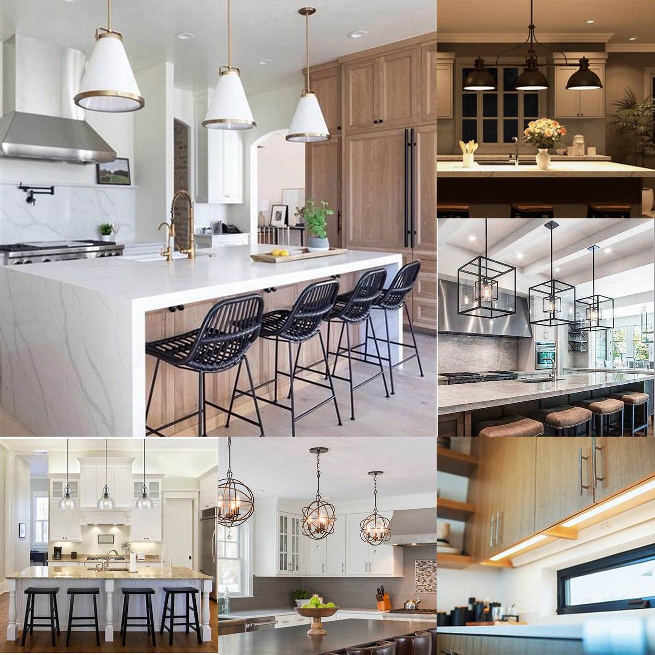 1 Choose lighting that is both functional and stylish Consider adding task lighting under cabinets or a statement pendant light over your island