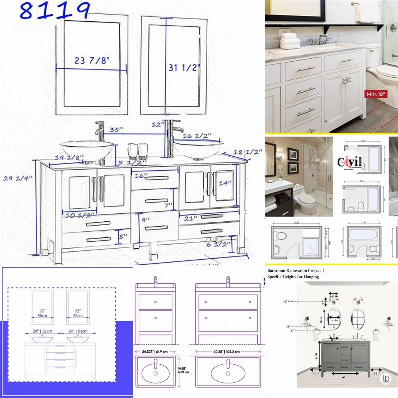 1 Consider Your Space When choosing a vanity consider the size and layout of your bathroom