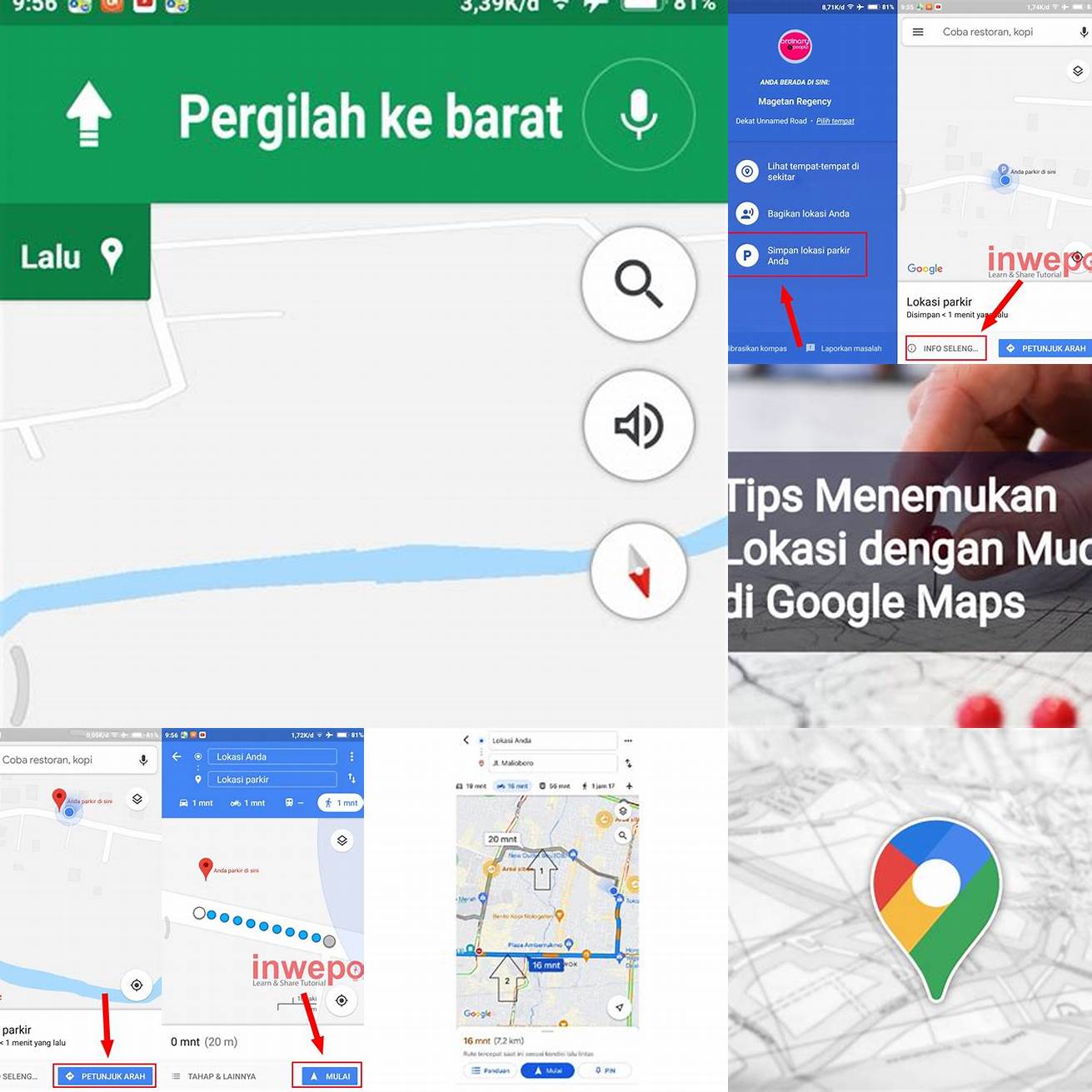 1 Gunakan Google Maps untuk menemukan lokasi orang tersebut