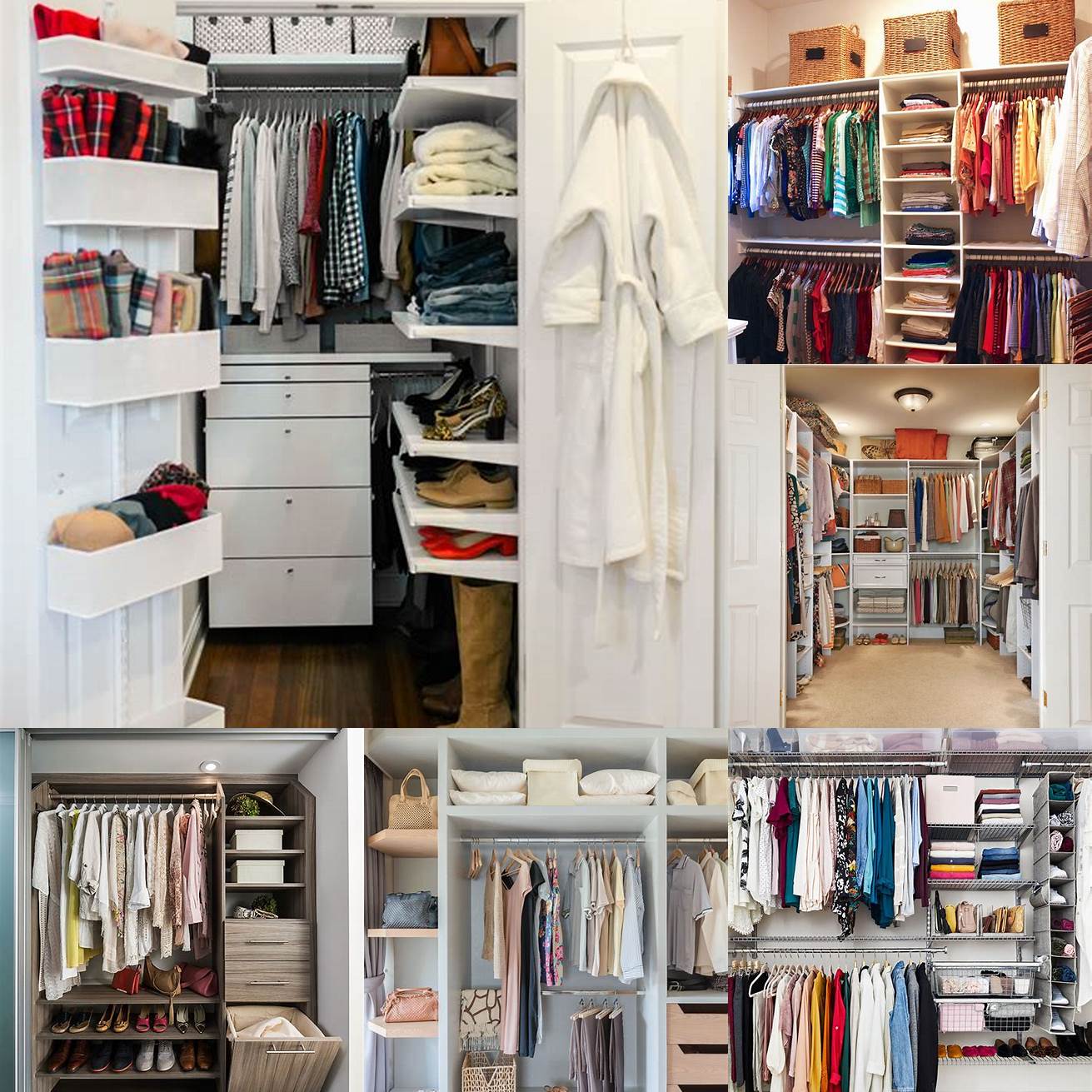 1 Increased storage space Closet furniture can help you maximize your storage space and keep your clothes and personal items organized