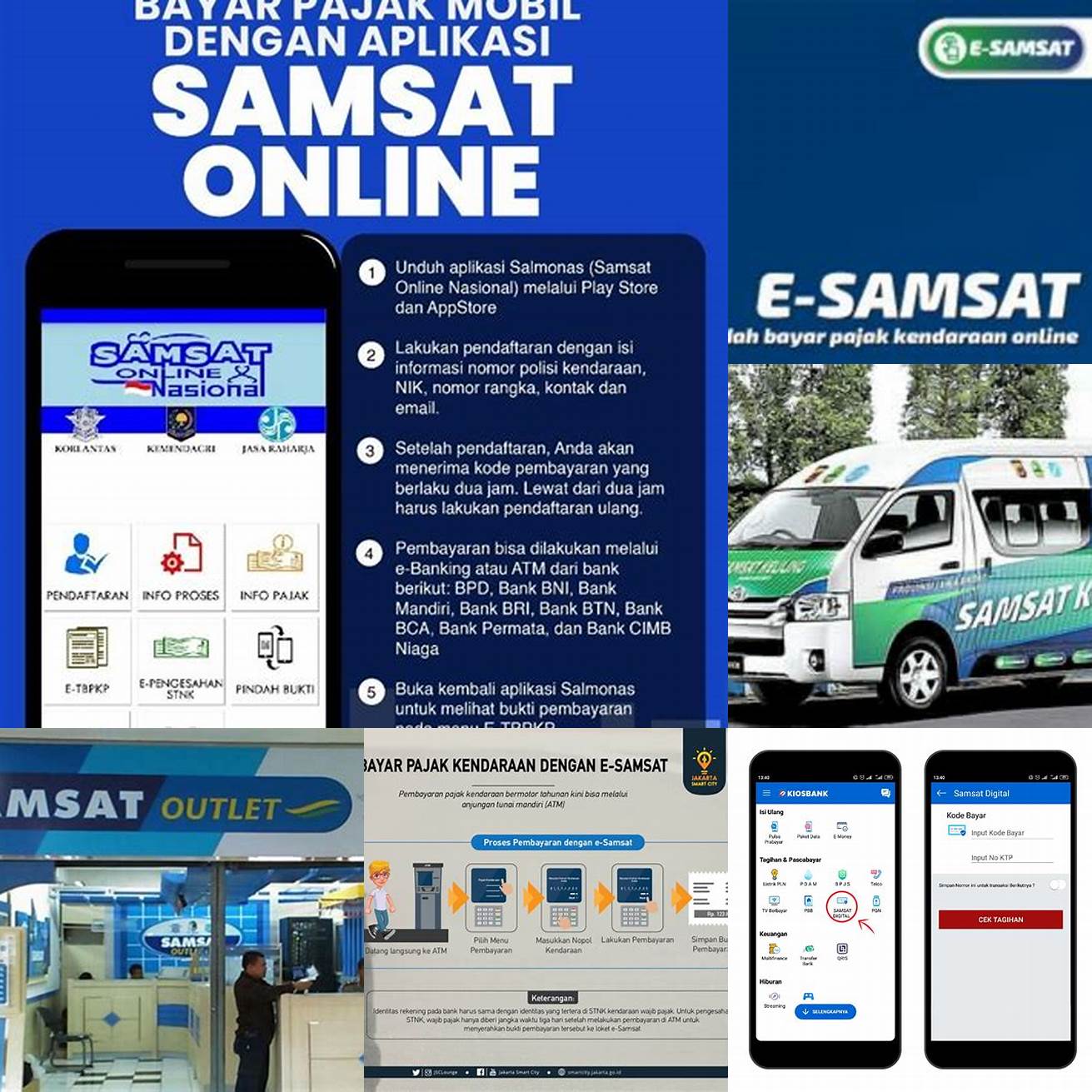 1 Kunjungi situs web SAMSAT yang berada di wilayah anda