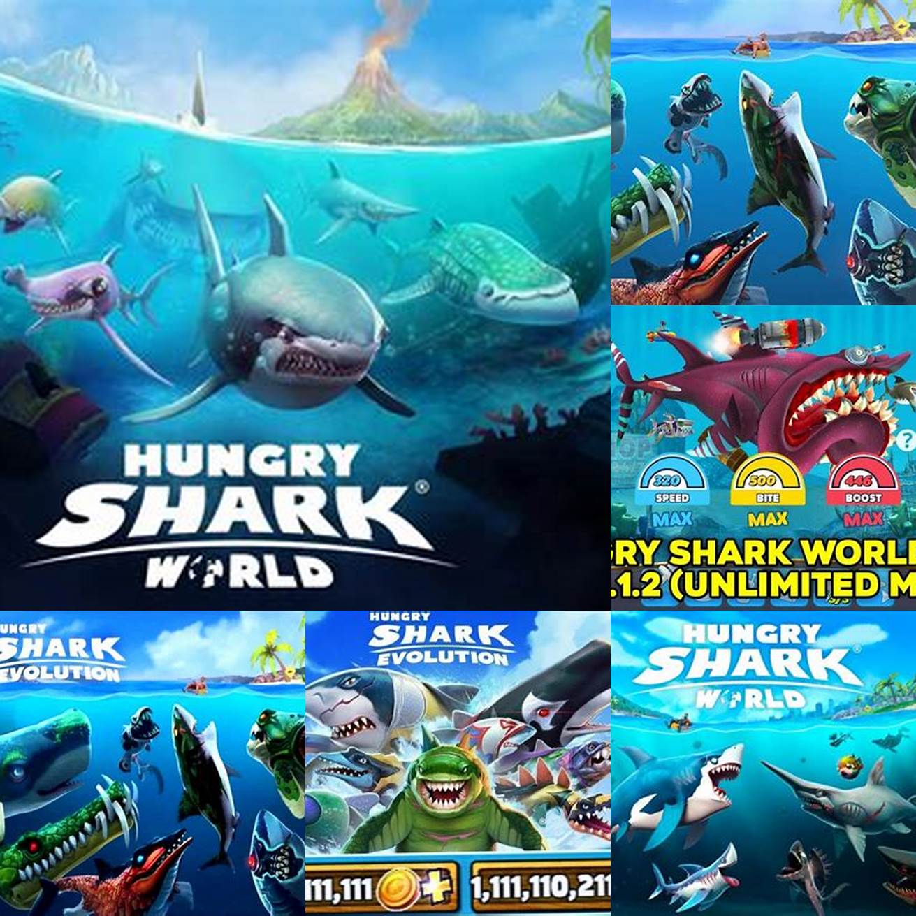 1 Kunjungi situs web terpercaya yang menyediakan file Mod APK Hungry Shark World